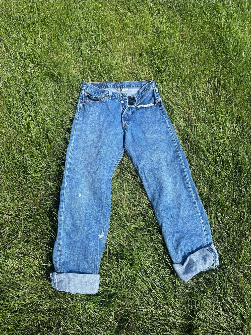 Classic 501 Levi Denim Jeans